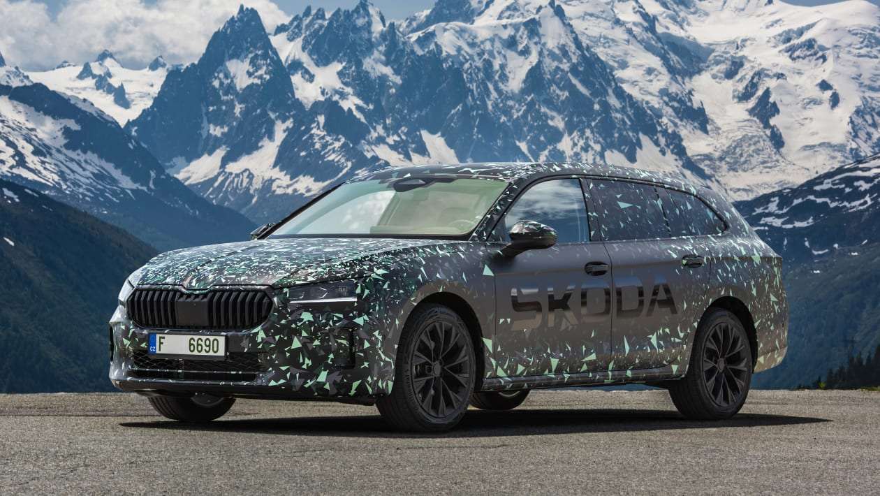 Noua Skoda Superb 2024 Imagini Oficiale Cu Breakul De Familie Din 2024