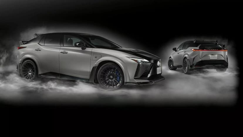 Lexus lansează cea mai puternică versiune a modelului RZ