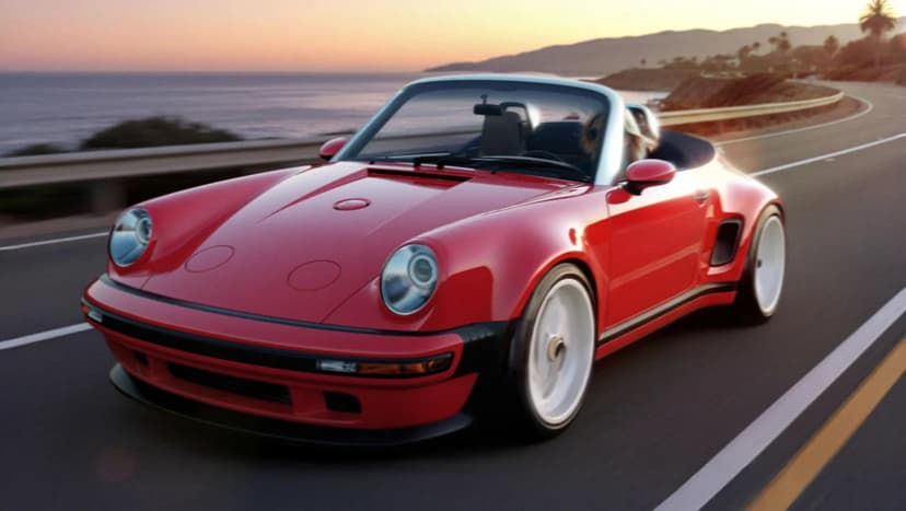 Porsche 911 Carrera Cabriolet de la Singer este ediție limitată la doar 75 de exemplare