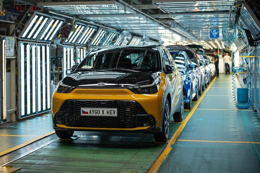 Toyota demarează producția modelului Aygo X Hybrid în Cehia