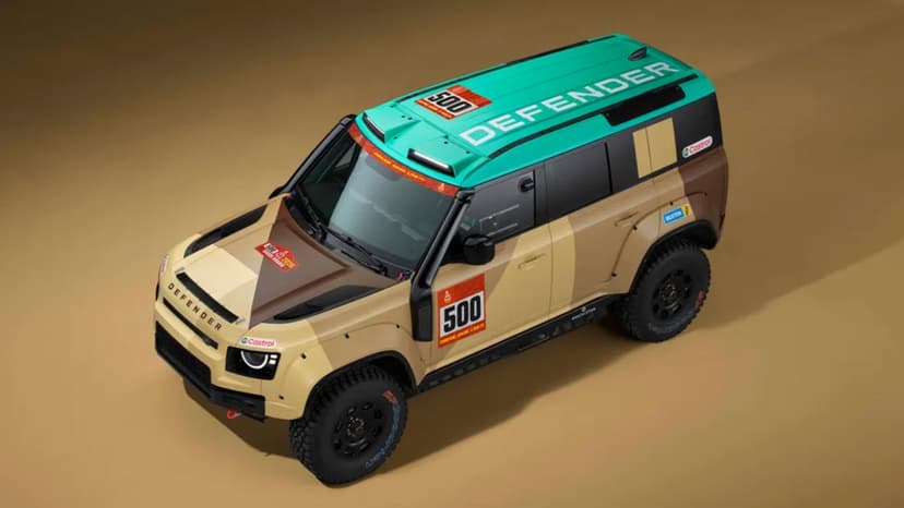 Land Rover prezintă noul Defender, pregătit pentru Raliul Dakar 2026