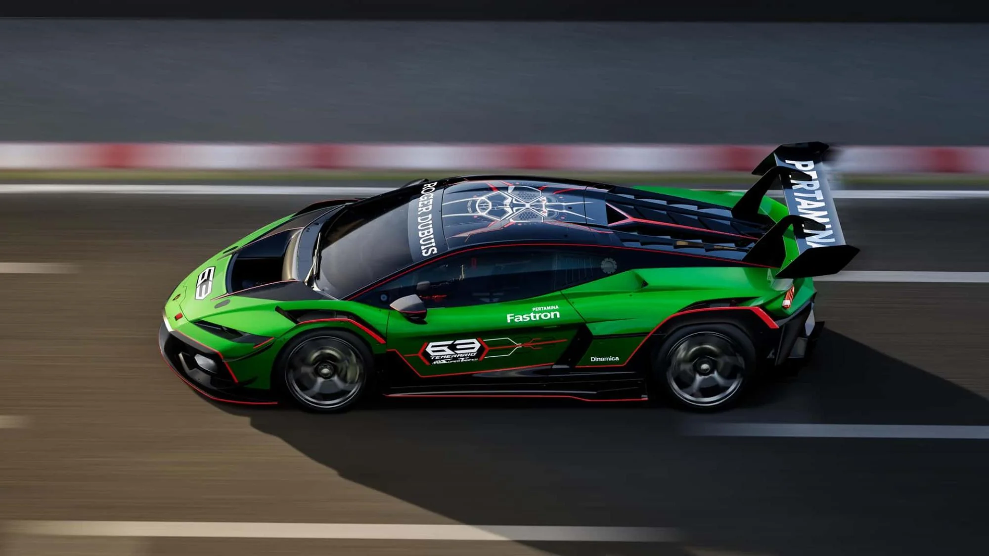 Noul model de curse Lamborghini Temerario Super Trofeo abandonează tehnologia hibridă