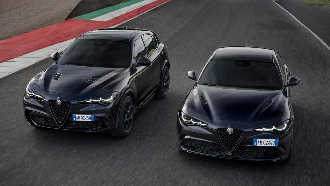 Noua Alfa Romeo Giulia și Stelvio Quadrifoglio Super Sport își arată latura întunecată