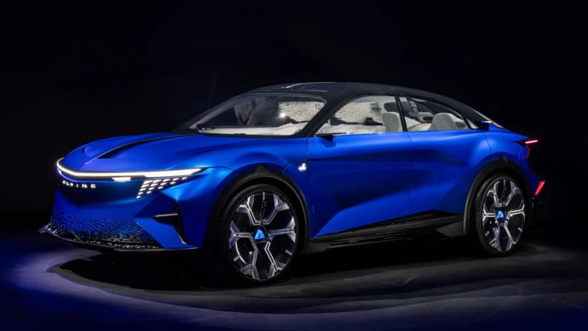 Noul concept Alpine A390_β prevestește un SUV electric cu trei motoare pentru 2025