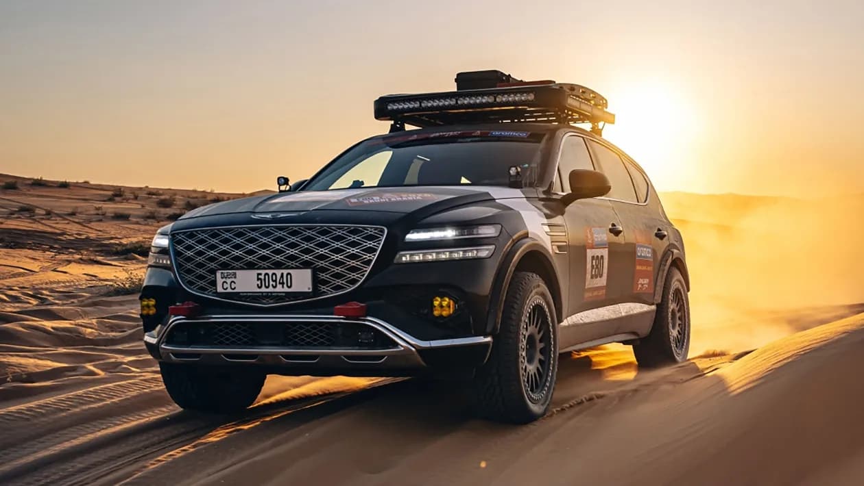 Genesis GV80 Desert Edition: Un Omagiu Impresionant pentru Jacky Ickx