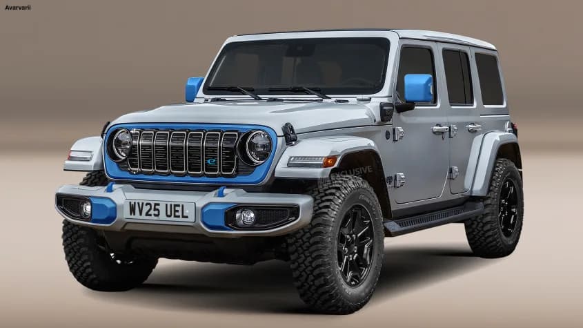 Noul Jeep Wrangler 2027 va fi complet electric și mai capabil ca niciodată