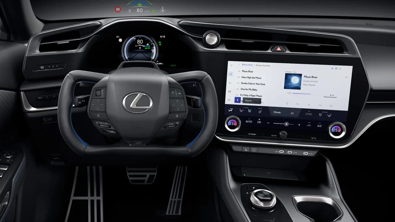 Lexus RZ primește actualizări majore, inclusiv sistemul inovator de direcție drive-by-wire