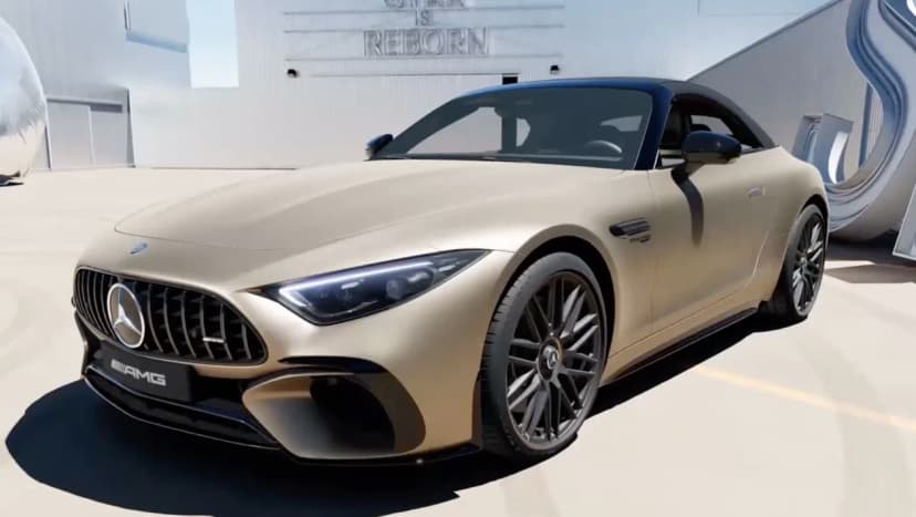 Mercedes-AMG SL Golden Coast: O capodoperă a luxului și performanței