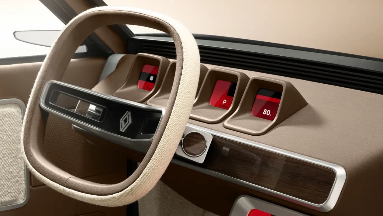 Renault reînvie un clasic din anii `70 printr-un concept electric avant-garde