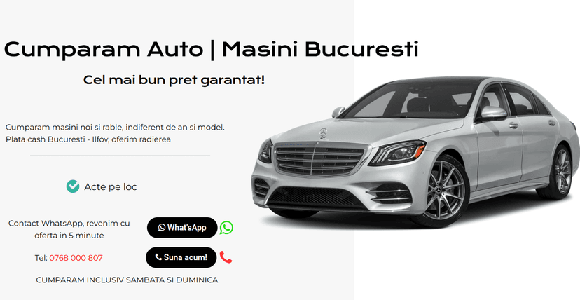 Vrei să scapi de mașina veche? Iată cea mai simplă soluție