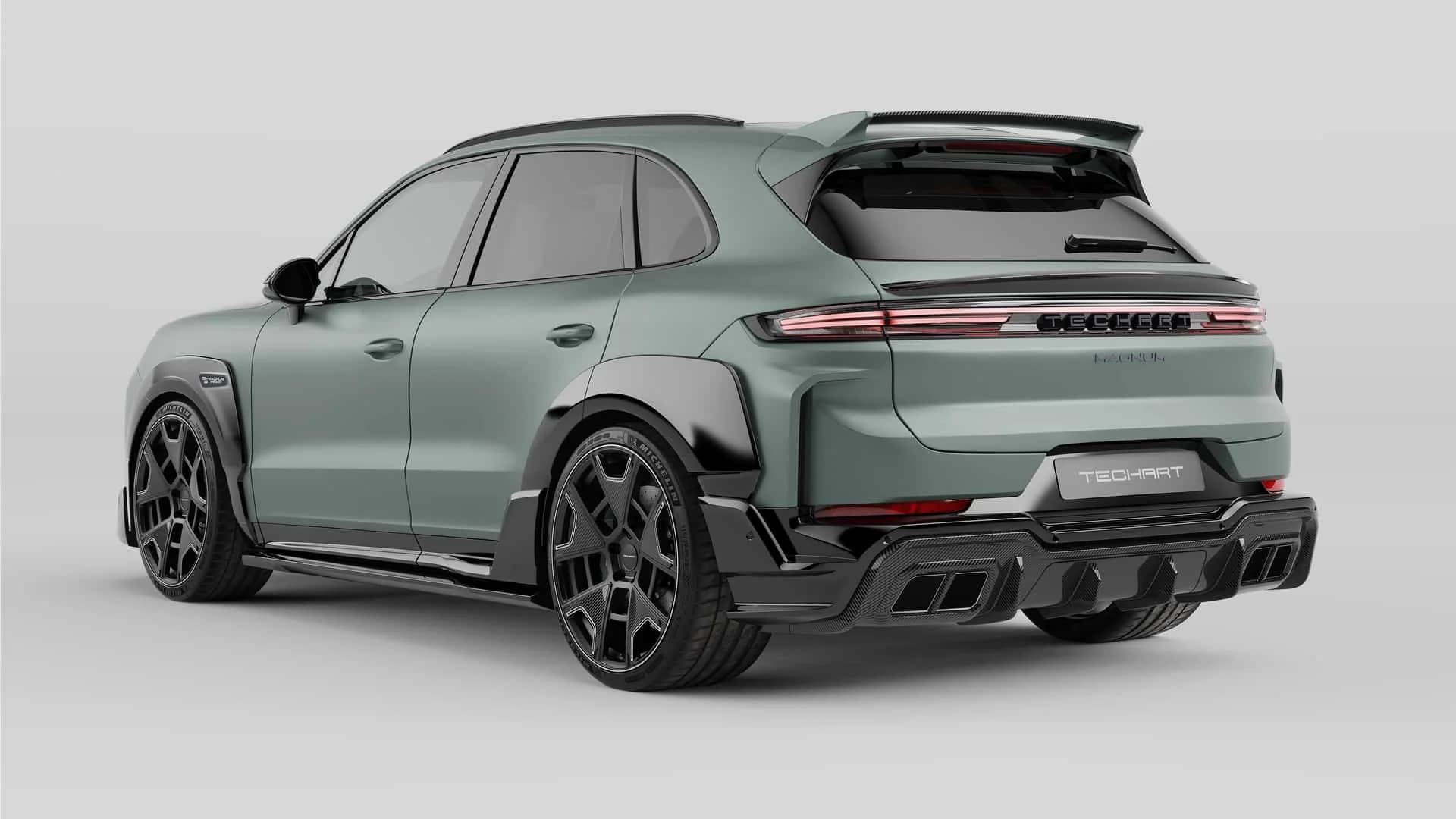 Noul Cayenne de la Techart: O combinație impresionantă de putere și design controversat