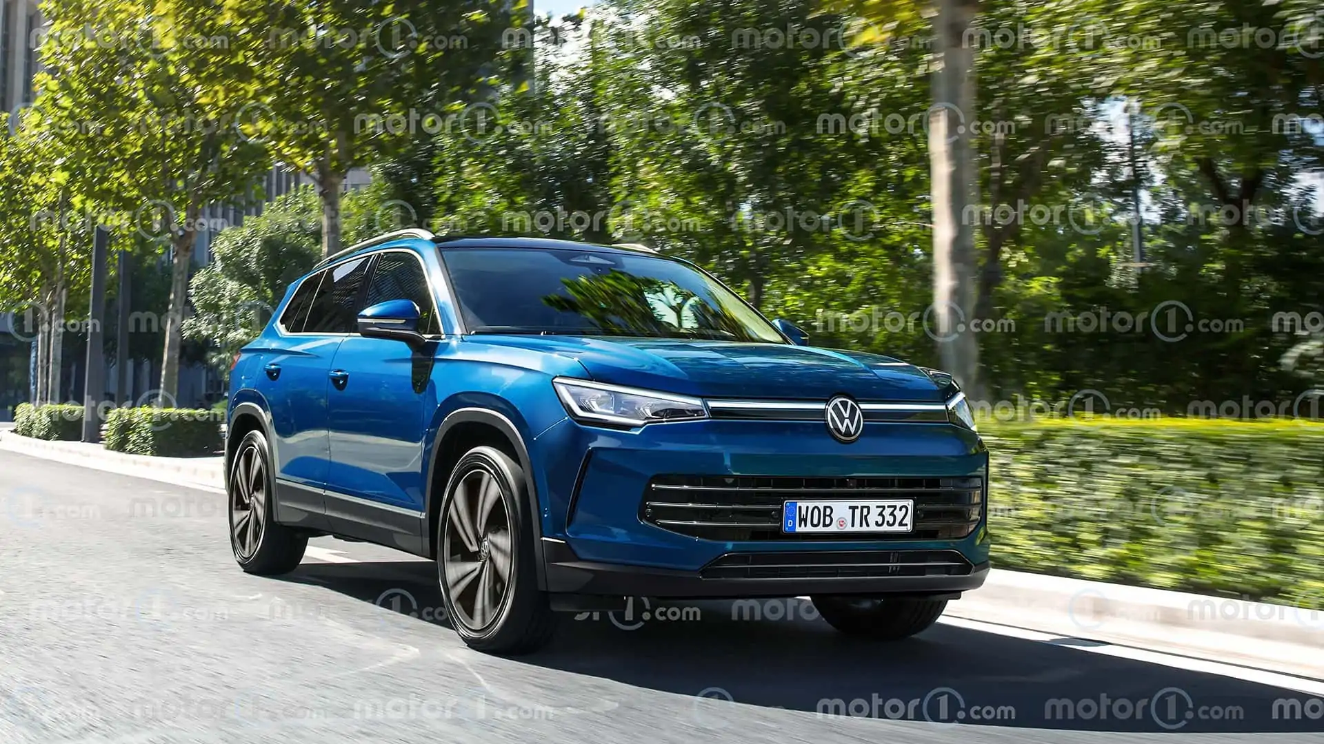 Volkswagen Tayron 2025 este prezentat ca fiind un SUV cu șapte locuri bazat pe Tiguan