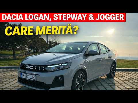 Dacia Logan, Sandero Stepway și Jogger Facelift 2026 | Care merită cu adevărat în România?