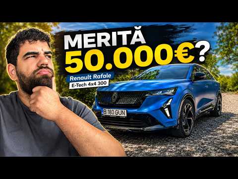 Test Drive Renault Rafale E-Tech 4x4 300 PHEV: Merită 50.000 €?