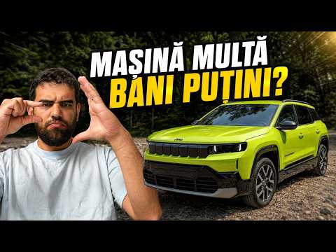 Test Drive Jeep Compass e-Hybrid 2026 – Mașină multă, bani puțini?