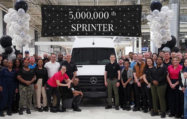 Mercedes-Benz Sprinter: Aniversarea a 30 de ani cu 5 milioane de vehicule produse