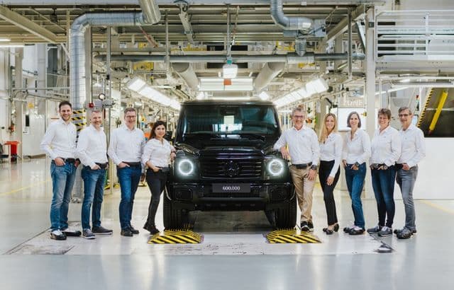600.000 de unități produse în 46 de ani - Versiunea electrică G 580, la aniversare!