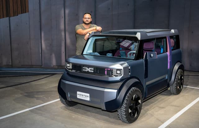 Descoperă noul concept Dacia Hipster electric