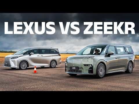 Confruntarea MPV-urilor! Zeekr 009 și Lexus LM se întrec pe pistă