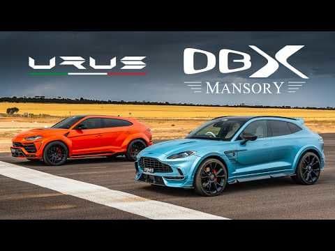 Duel pe Șosea între Lamborghini Urus 1060 și Mansory Aston Martin DBX - Cine Este Campionul?