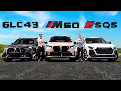 BMW X3 M50, Audi SQ5 și Mercedes-AMG GLC43 Își Măsoară Forțele în Duelul Performanței