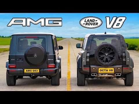 Duel Pe Off-Road - Mercedes-AMG G63 Vs. Defender Octa, Doi Adversari Redutabili Pe Trasee Dificil
