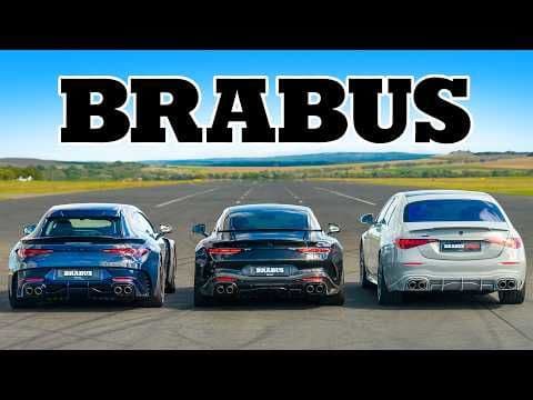 Confruntarea supremă Brabus! Curse cu toate modelele: de la Smart #3 Brabus până la...
