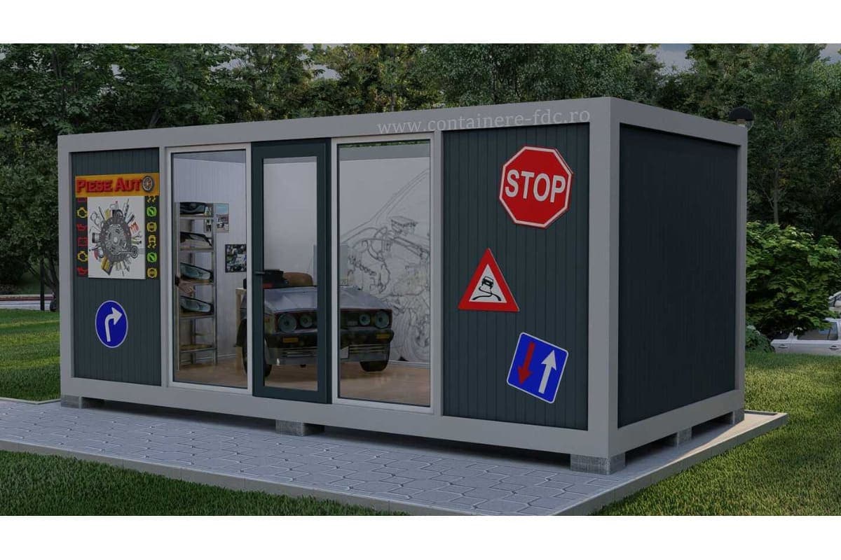 Container comercial pentru vulcanizare: cum îți deschizi rapid un service auto cu investiție redusă?