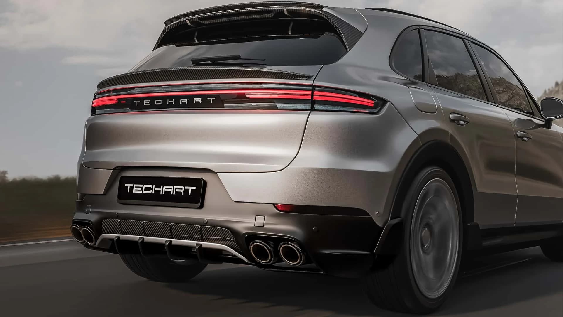 Techart scoate un nou kit de caroserie pentru Porsche Cayenne Facelift: Aerodinamică și estetică la nivel înalt