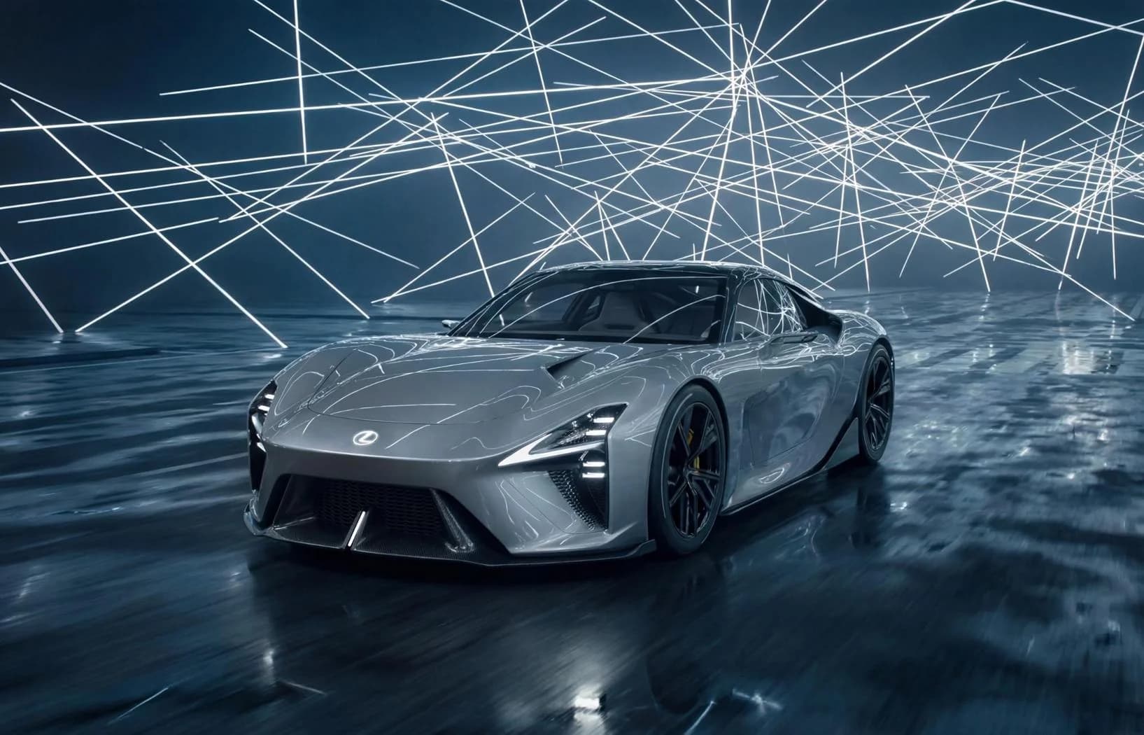 Lexus LFA revine ca un concept electric revoluționar