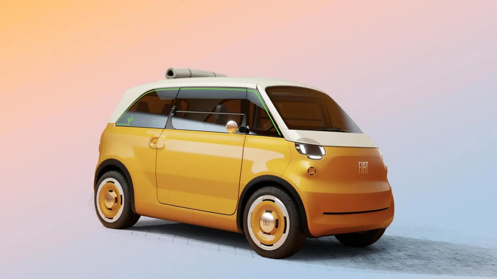 Fiat revitalizează modelul Multipla cu un nou concept electric urban