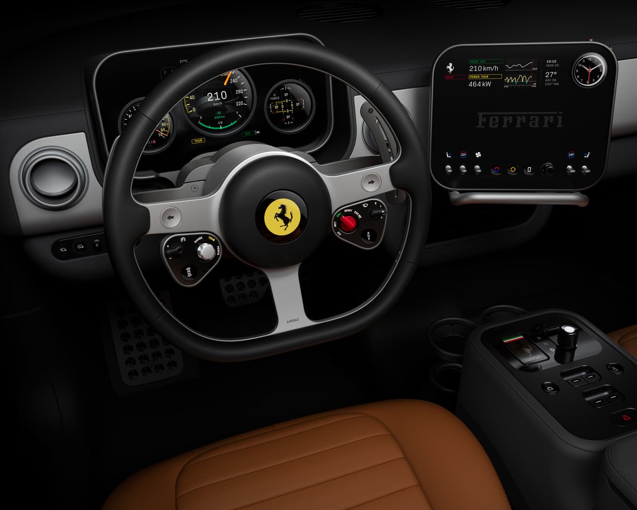 Primul Ferrari electric va costa aproximativ 550.000 de euro, anunță sursele