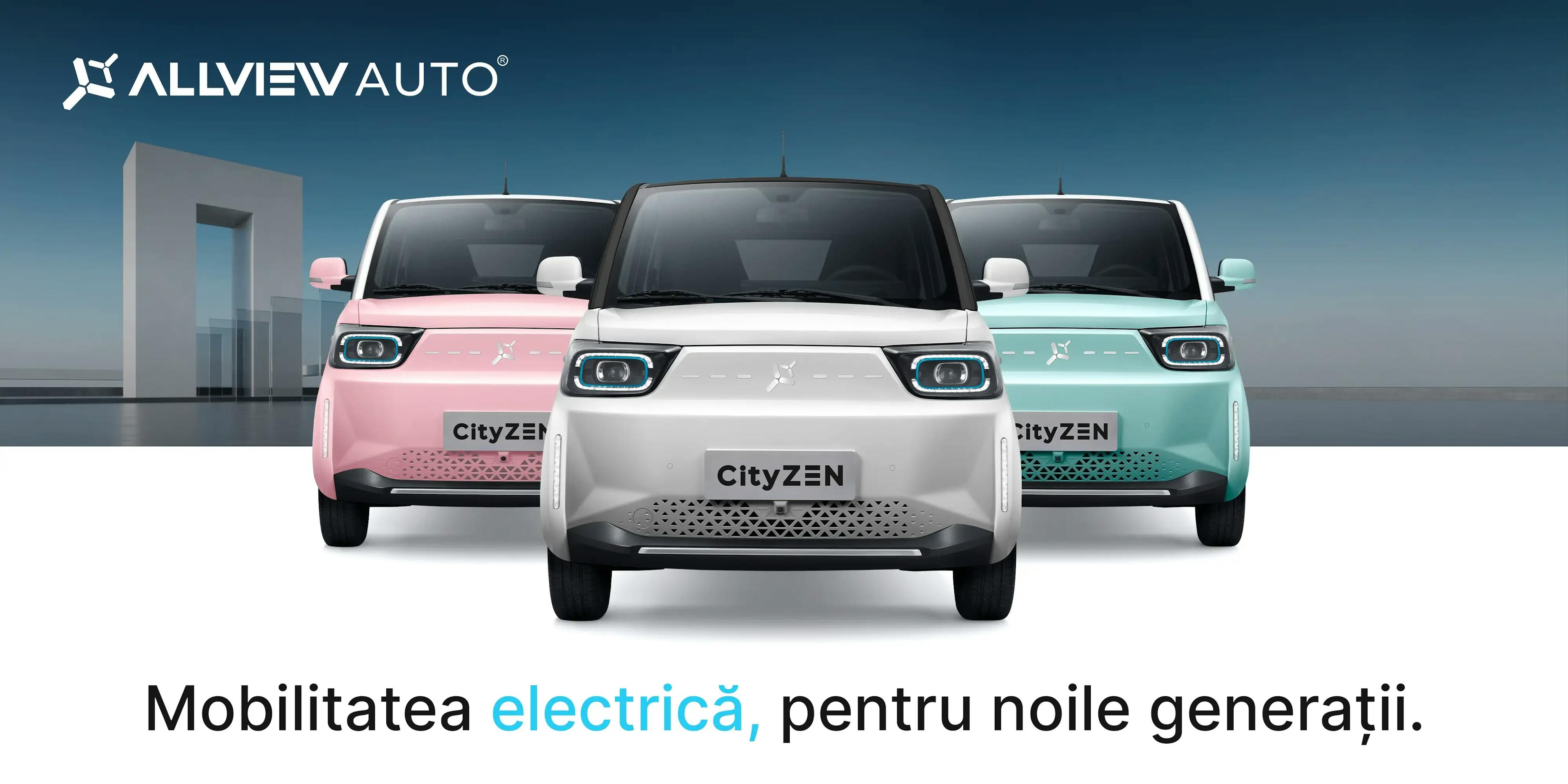 Allview intră oficial pe piața de mașini electrice, cu modelul CityZEN, oferind clienților o experiență electrificată accesibilă