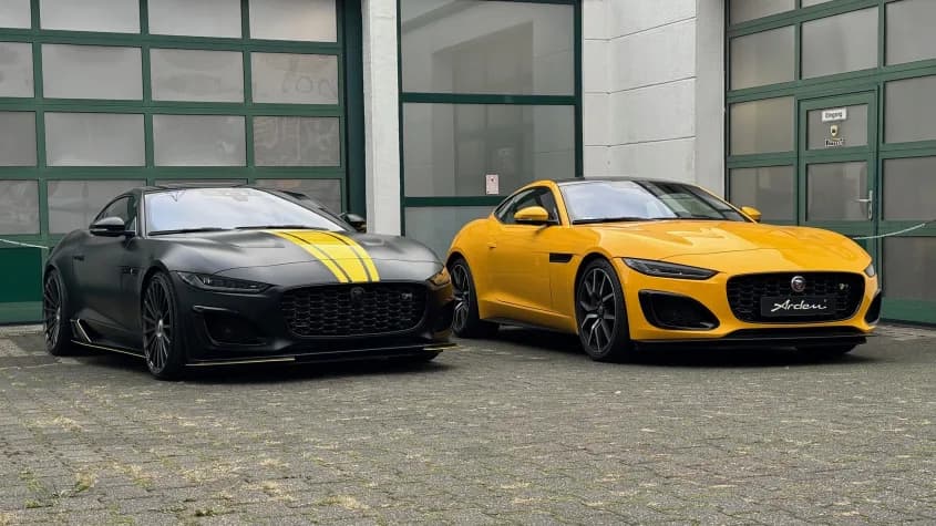 Jaguar F-Type primește un V8 de 693 CP de la casa germană de tuning Arden