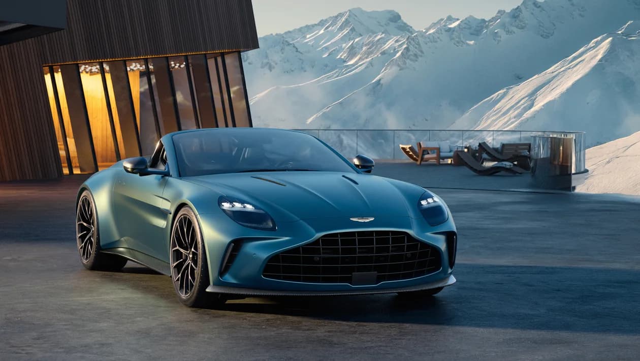Noul Aston Martin Vantage Roadster dezvăluit cu un motor V8 twin-turbo de 656 CP