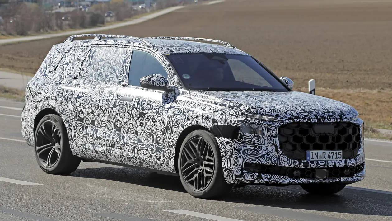 Noul Audi Q9 pare gata să se lupte cu Mercedes GLS și BMW X7