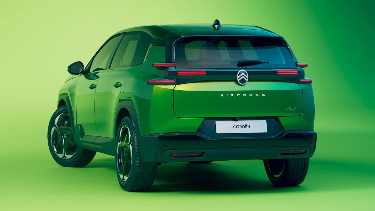 Spatele noului Citroën C5 Aircross