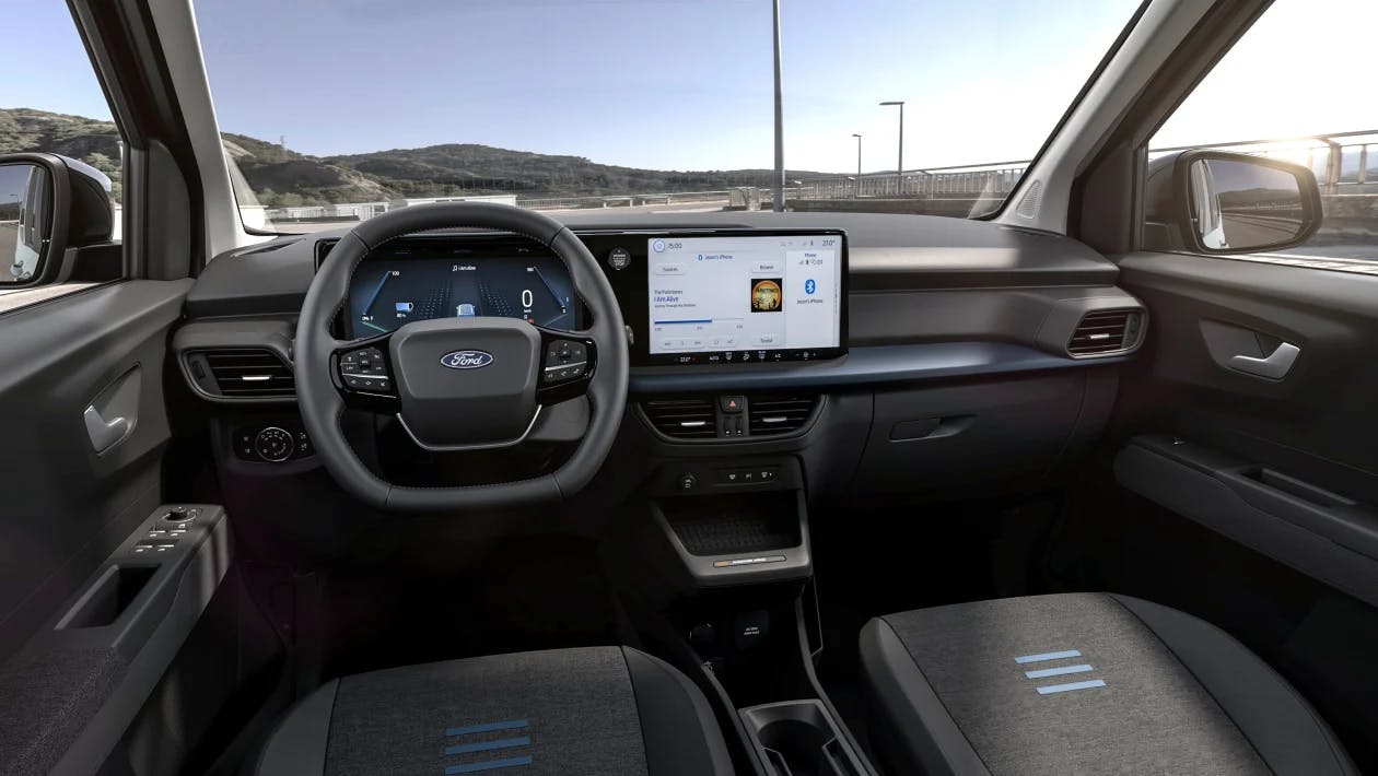 Noul Ford E-Tourneo Courier a fost dezvăluit înainte de lansarea din 2024