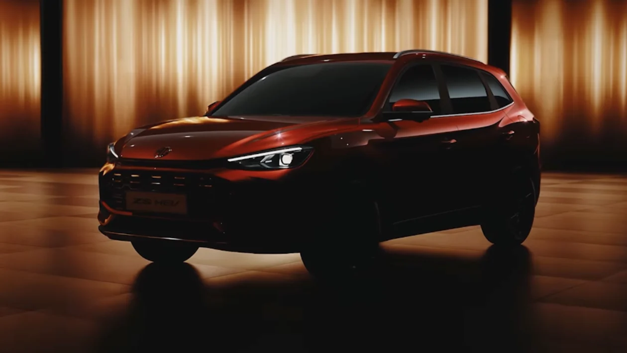 Un nou teaser pentru noul MG ZS hibrid înaintea lansării de pe 28 august