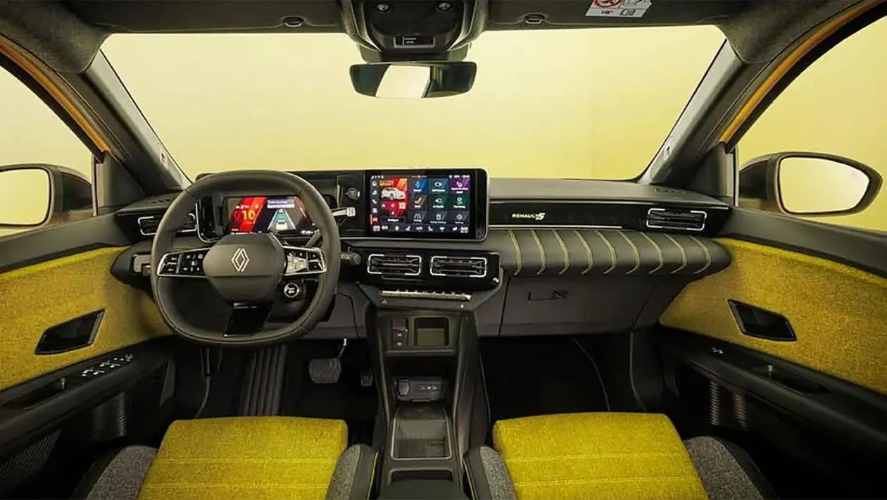 Noul Renault 5 dezvălui pe internet: Imagini apărute înainte de dezvăluirea de luni de la Salonul Auto de la Geneva