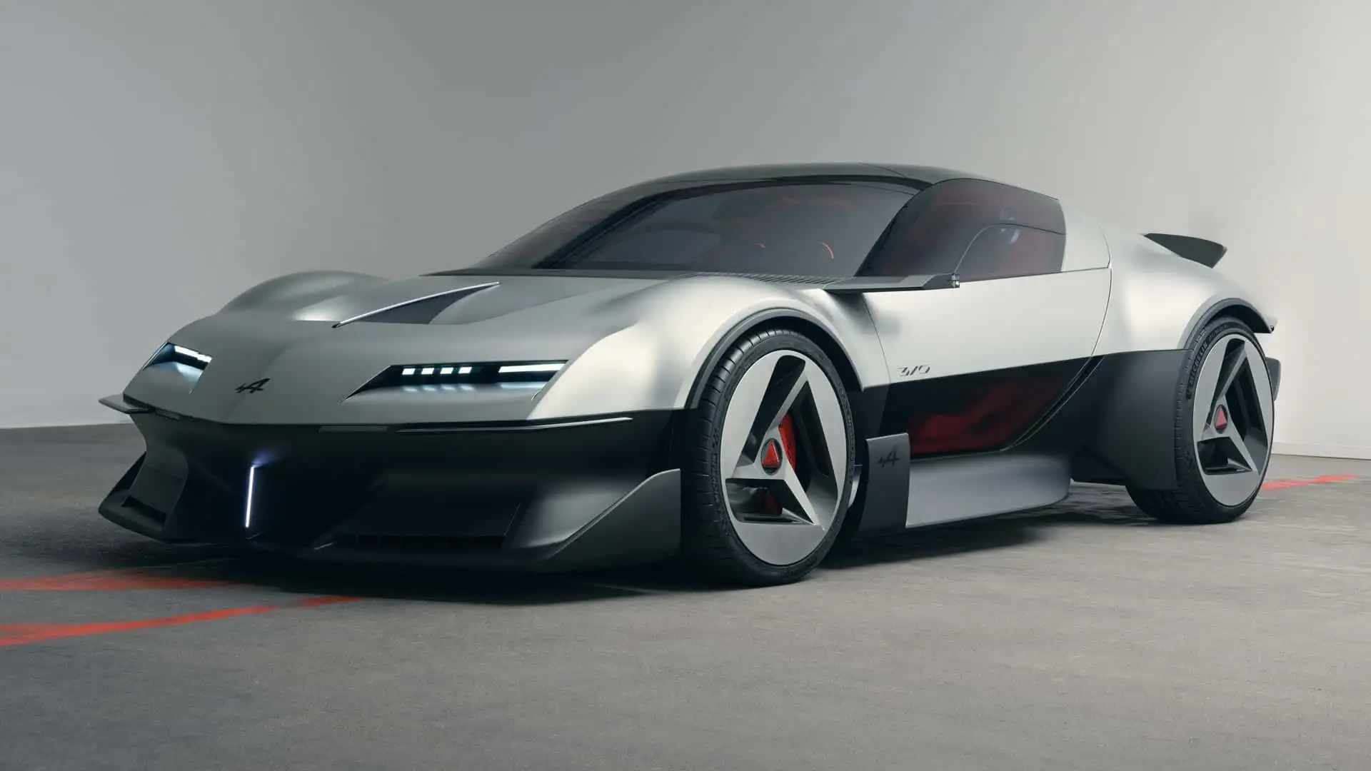 Alpine A310 Vision: conceptul retro-futurist prezentat la Paris nu anunță un model de serie