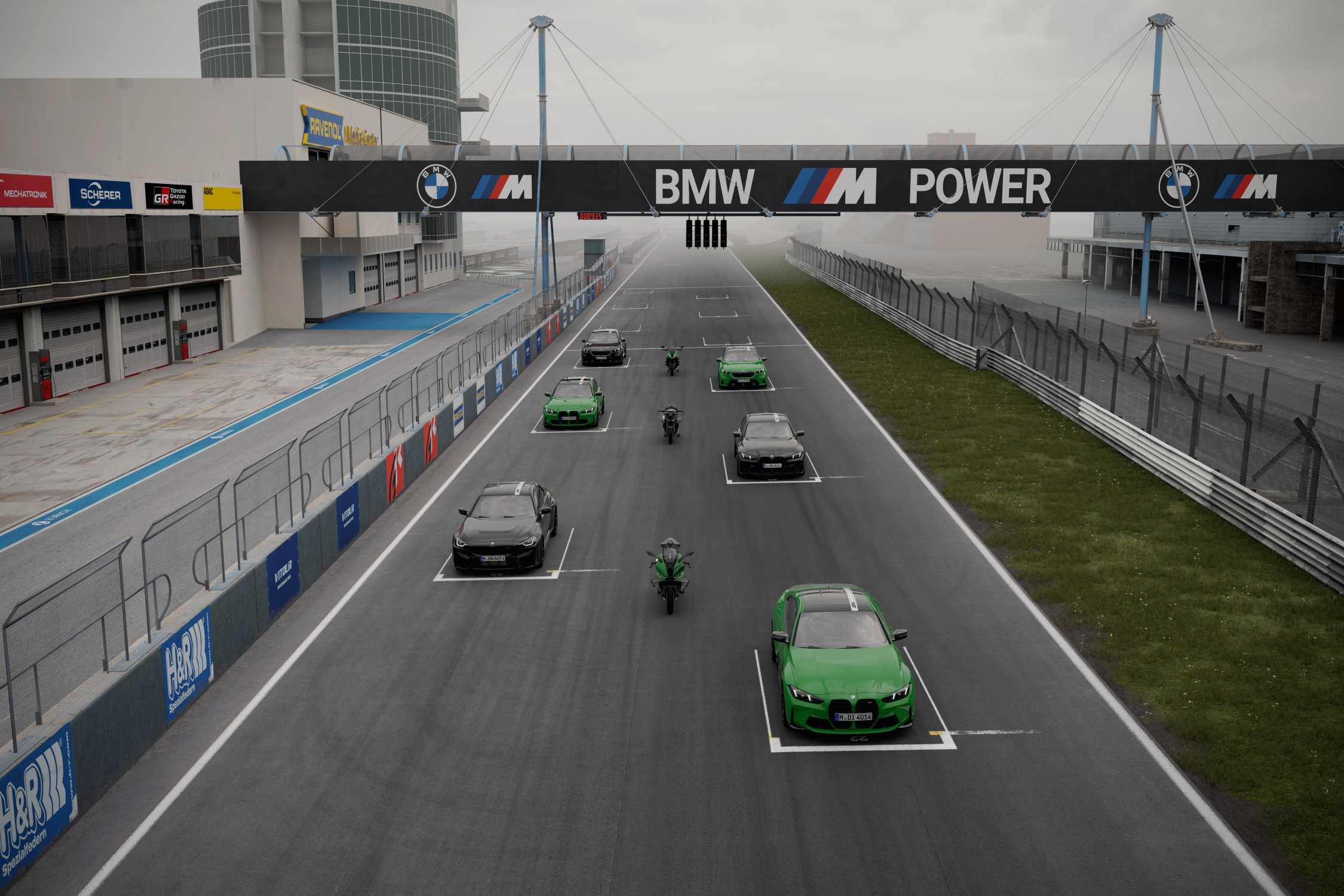 BMW M sărbătorește 100 de ani de Nürburgring cu șase mașini și trei motociclete