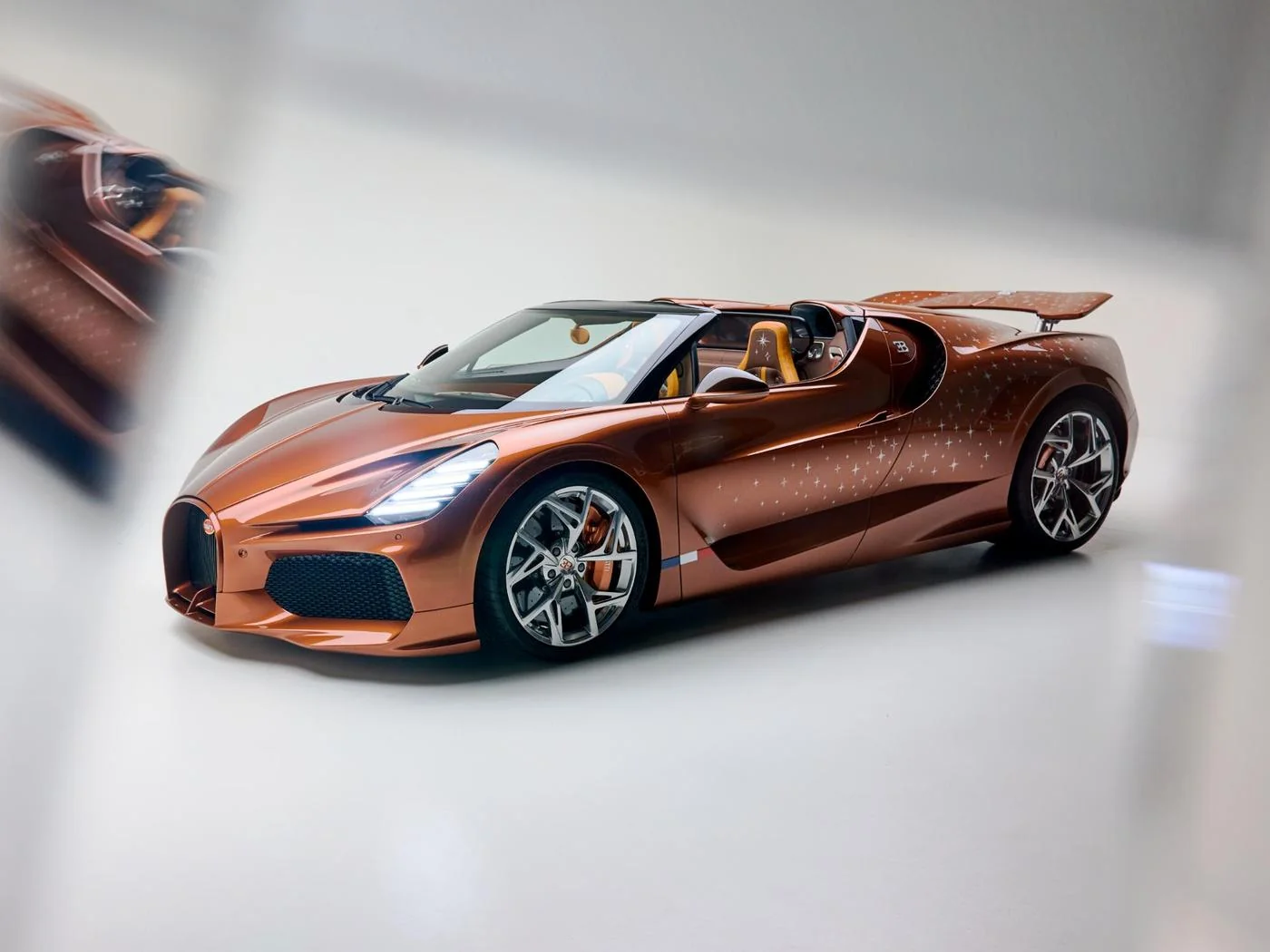 Bugatti W16 Mistral Le Retour de Jeune Prince, exemplarul unic creat pentru un artist argentinian