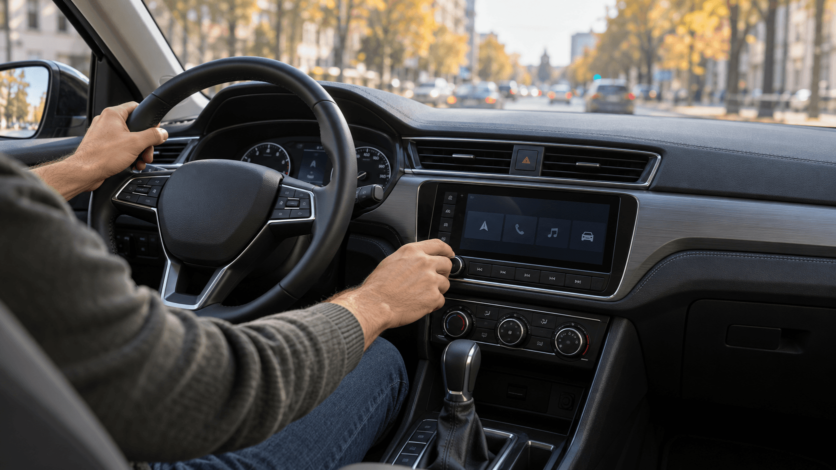 Buton sau ecran? Ce verifică Euro NCAP la comenzile pe care le folosești în mers