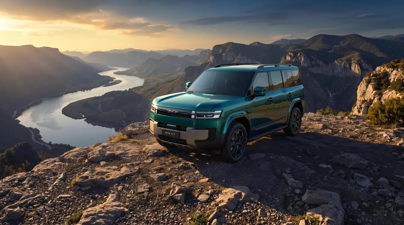 BYD Ti7, noul SUV hibrid care concurează cu Defender pe piața auto locală
