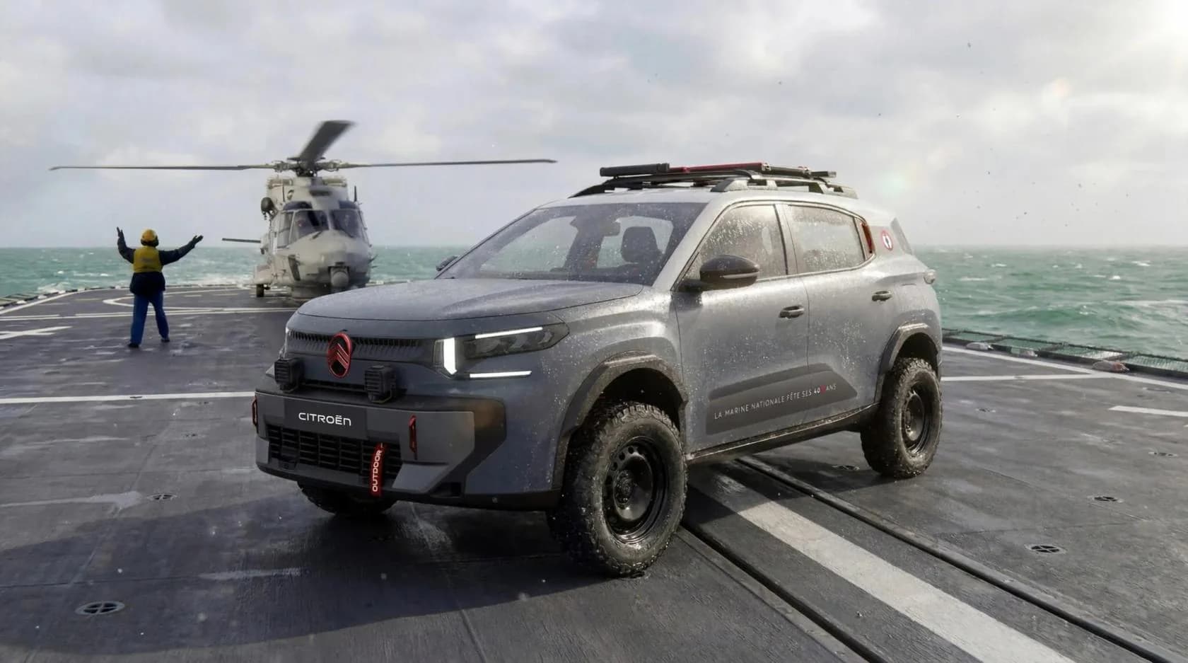 Citroën C3 Aircross Marine Nationale, ediție specială dedicată celor 400 de ani ai Marinei Franceze