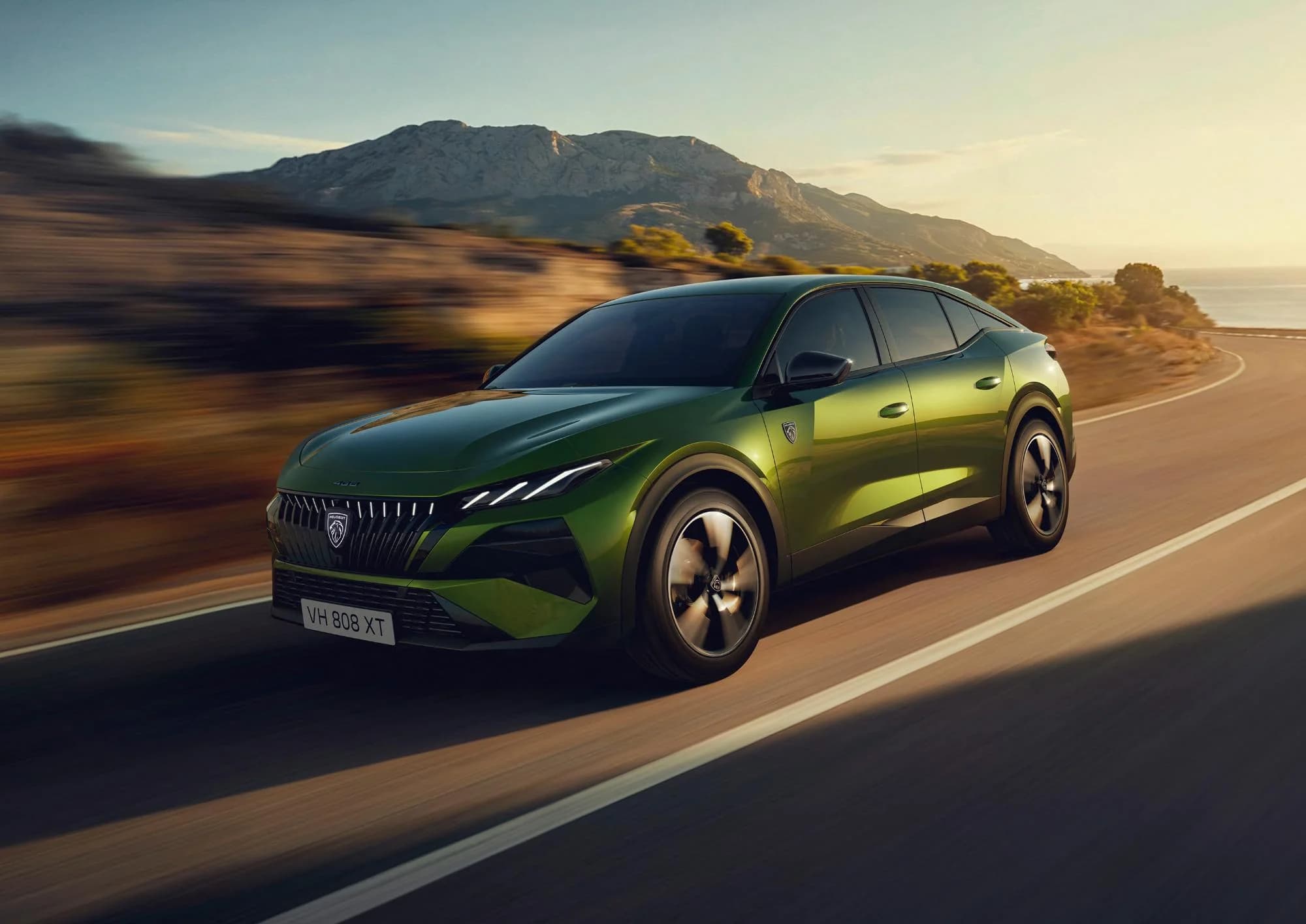 Design actualizat și nouă nuanță disponibilă pentru Peugeot 408 facelift