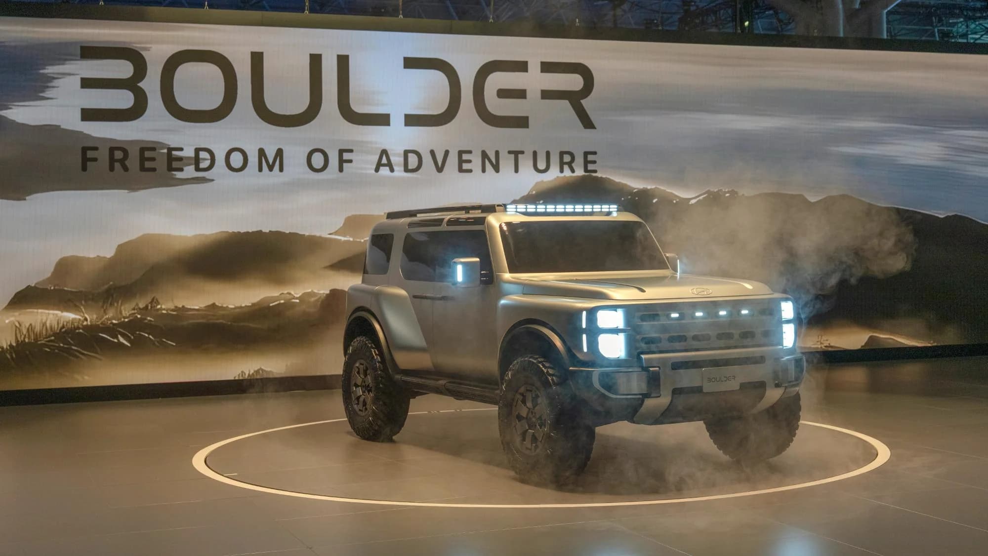 Hyundai Boulder, noul concept ce va concura cu Mercedes-Benz Clasa G