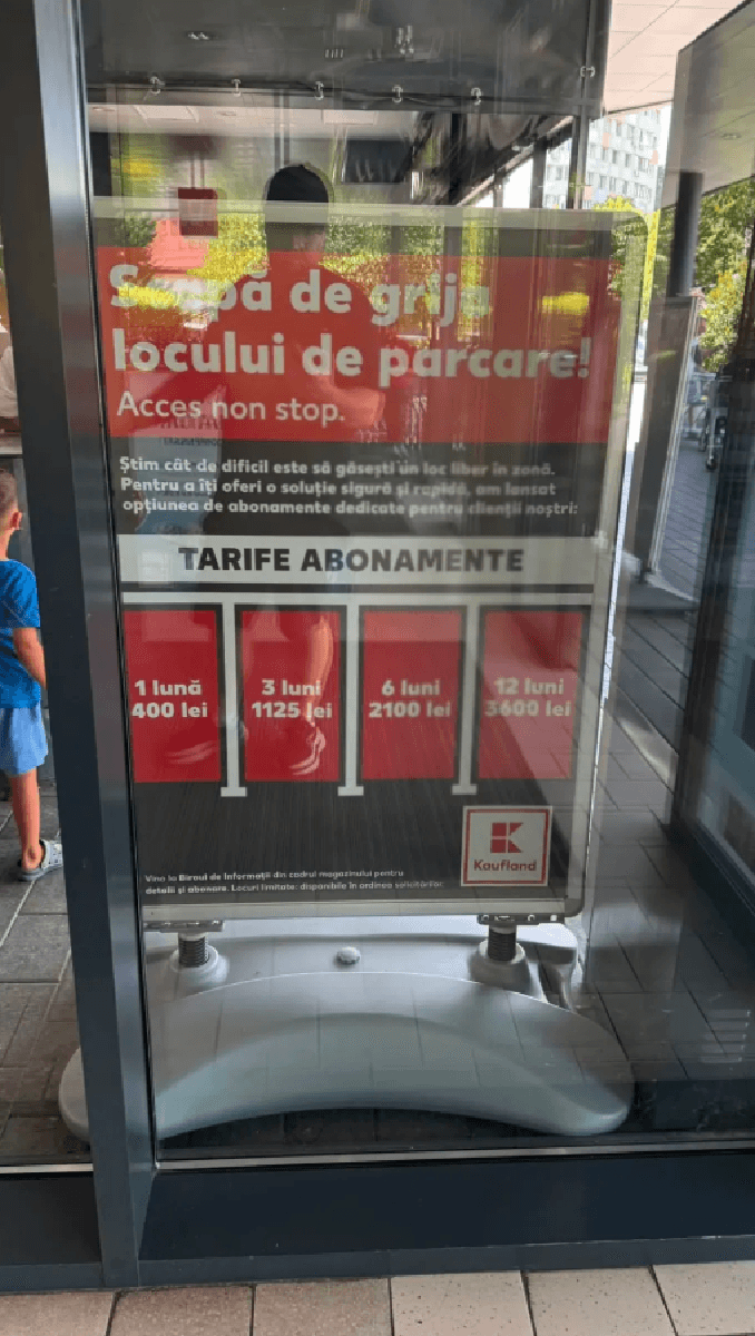 Kaufland Colentina închiriază locuri de parcare: abonamente de la 400 de lei pe lună