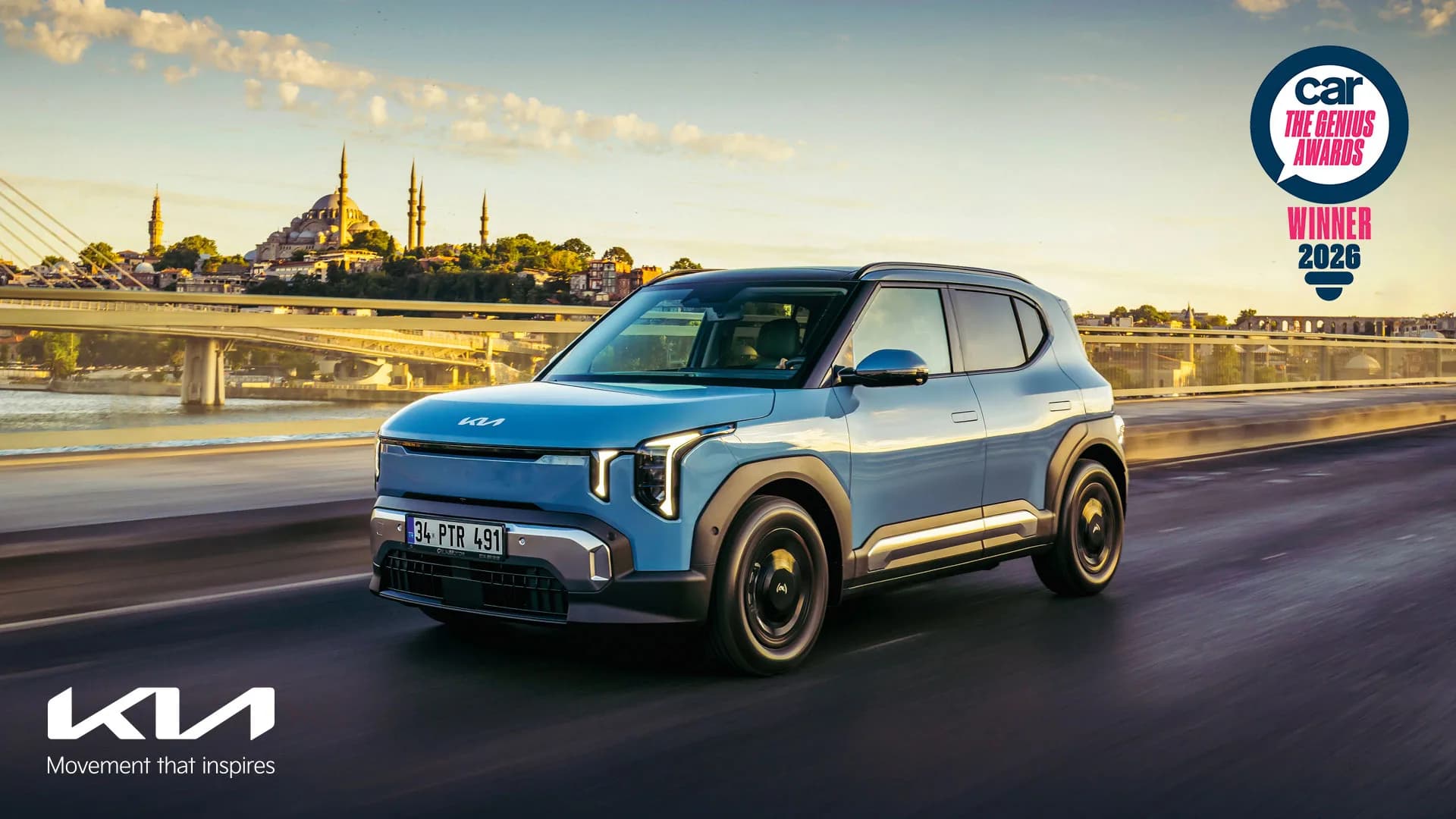 Kia EV2 a câștigat premiul „Crossover-ul anului” la CAR Genius Awards 2026